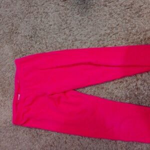 Hot pink leggings
